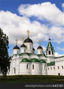 Ancient Spassky cathedral in Spassky monastery. Murom, Vladimir region, Russia.