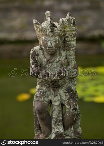 Ancient statue in Bali