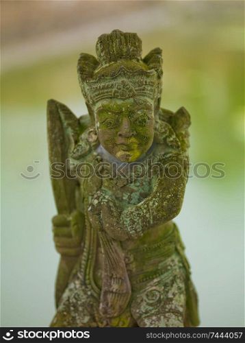 Ancient Statue in Bali