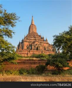 Ancient Sulamani temple in Bagan