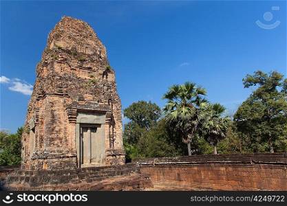 Ancient temple Banteay Kdei in Angkor complex, Siem Reap, Cambodia