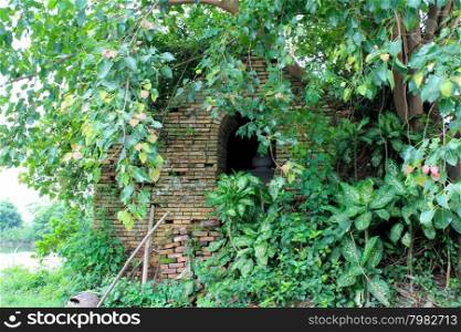 ancient tomb of a wealthy woman in feudal times, vietnam