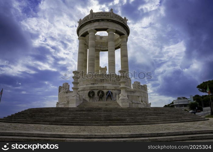 Ancona, Marche, Italy: the War Memorial, monument to the fallen