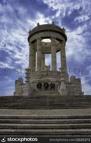 Ancona, Marche, Italy: the War Memorial, monument to the fallen