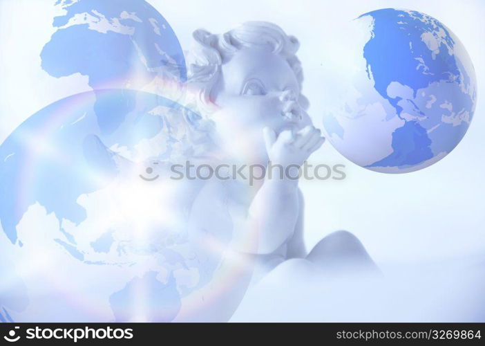 Angel and Globe