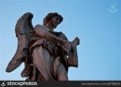Angel. one of the angels of the Ponte Sant Angelo in Rome