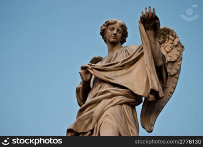 Angel. one of the angels of the Ponte Sant Angelo in Rome