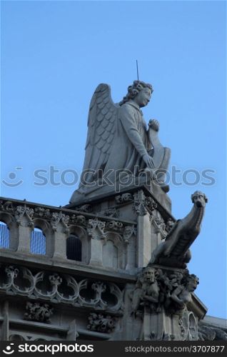 Angel, Saint-Jacques Tower, Paris, France