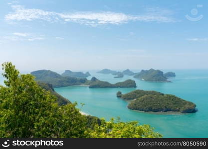 Angthong national marine park, koh Samui, Suratthani, Thailand