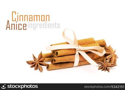 anice and cinnamon