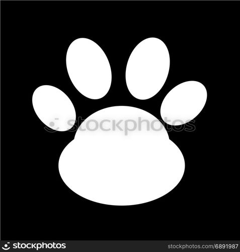 animal paw print icon