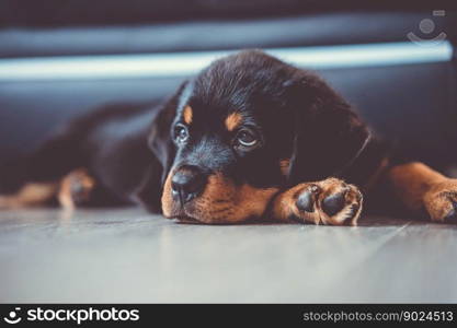 animal puppy rottweiler dog