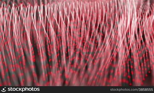 Animated abstract motion background with vertical fibers