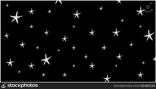 Animated Doodle Stars Background