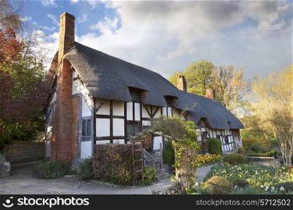 Anne Hathaway&rsquo;s Cottage, Stratford upon Avon, Warwickshire, England.