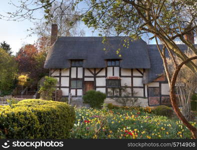 Anne Hathaway&rsquo;s Cottage, Stratford upon Avon, Warwickshire, England.