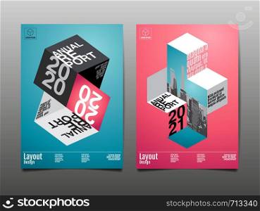 annual report 2020, 2021, polygon, geometric, template layout design, cover book. vector illustration,presentation abstract flat background.