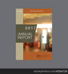 Annual report brochure flyer template A4 vector design, book cover layout design. Abstract color presentation templates.