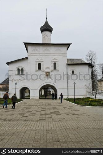 Annunciation Gate-Church in Monastery of Saint Euthymius in Suzdal, Russia