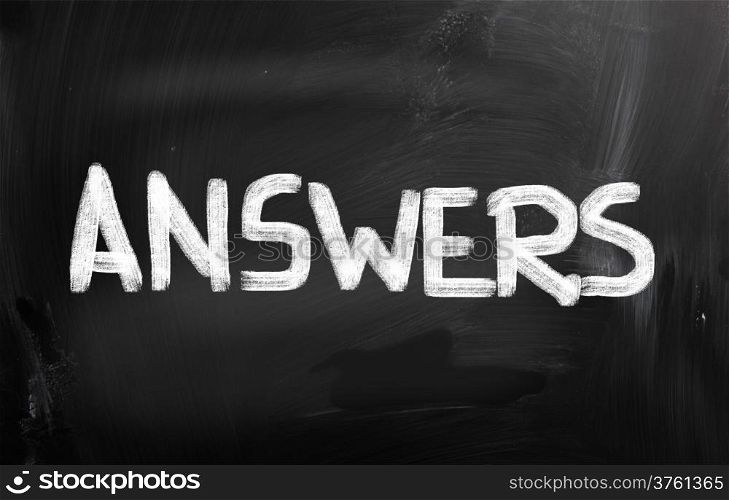 Answers Concept