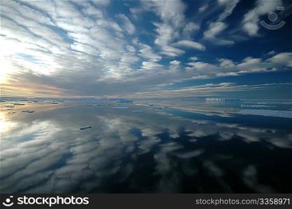 Antarctic dream landscape