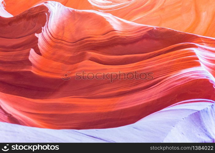 Antelope Canyon in the Navajo Reservation near Page, Arizona, USA