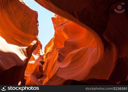 Antelope canyon near Page, Arizona