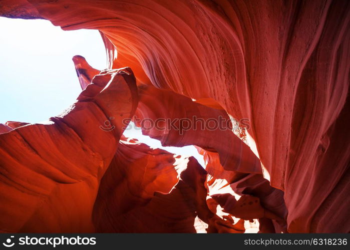 Antelope canyon near Page, Arizona