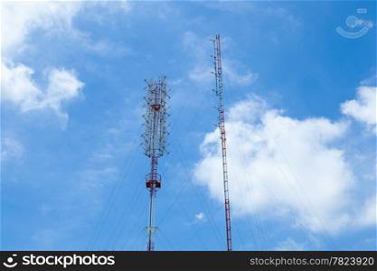 Antenna transmission signal transmitting antennas in wireless telecommunications system.
