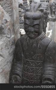 Antique statue in Panjiayuan antique market, Beijing, China