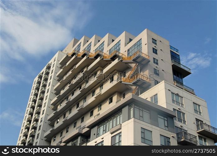 Apartment block, San Diego, California