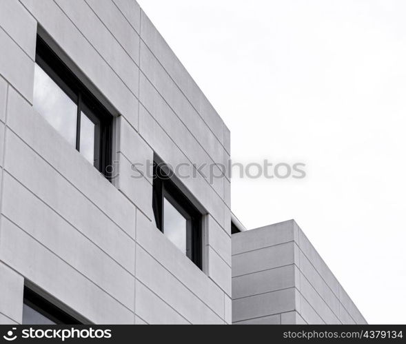 apartment building city with clear sky