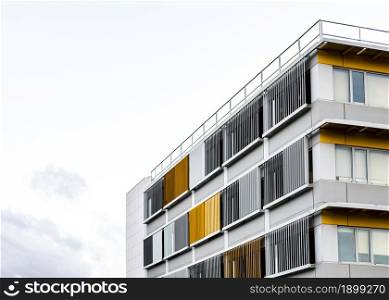 apartment building city with copy space. Resolution and high quality beautiful photo. apartment building city with copy space. High quality beautiful photo concept