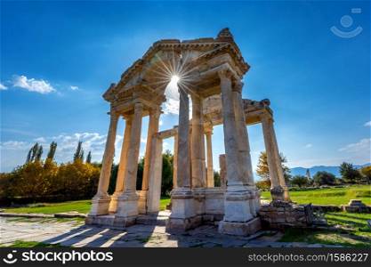 Aphrodisias ancient city in Turkey.