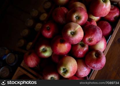 apple cajon for the elaboration of cider