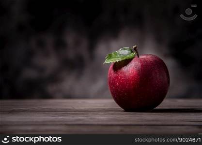 apple fruit still life rustic dark
