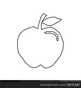 Apple Icon Illustration design