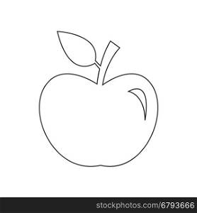 Apple icon illustration design