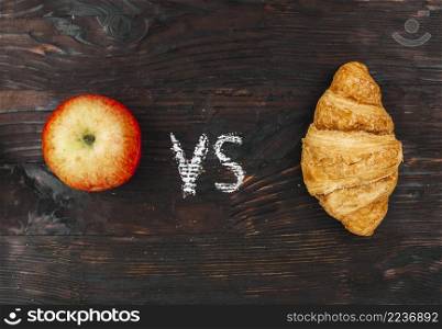 apple vs croissant