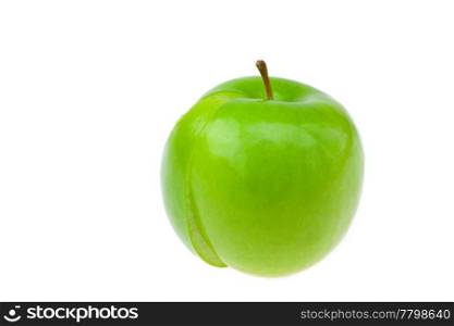 apples isolated on white