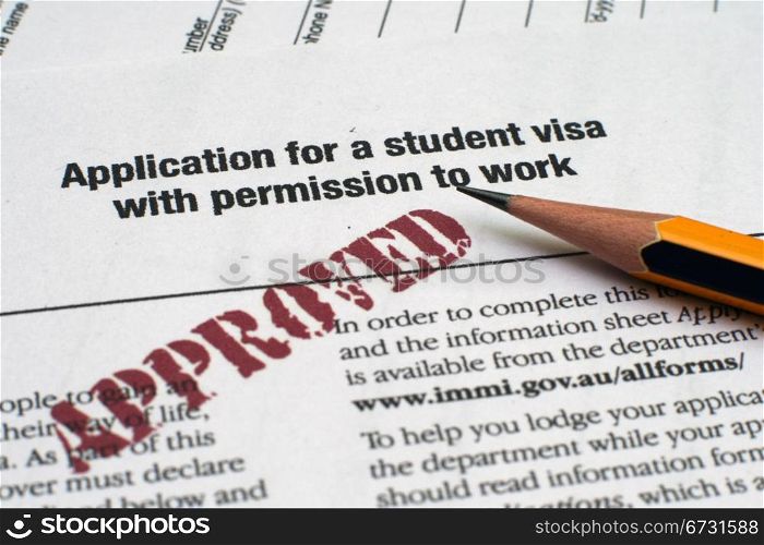 Application for student visa