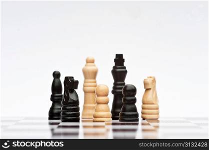 Application of chess strategy and tactics into business field concept