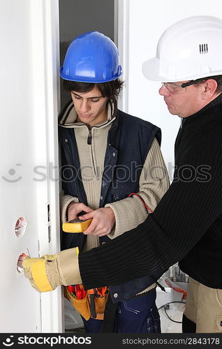 Apprentice electrician