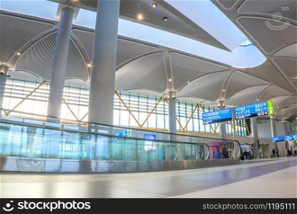 April 11, 2019 Istanbul , Turkey : istanbul New Airport international airport
