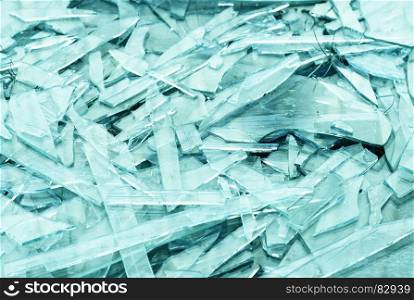 Aqua glass fragments textured background. Aqua glass fragments textured background hd