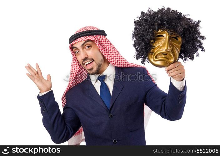 Arab man hypocrisy concept