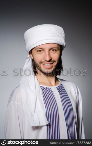 Arab man in diversity concept