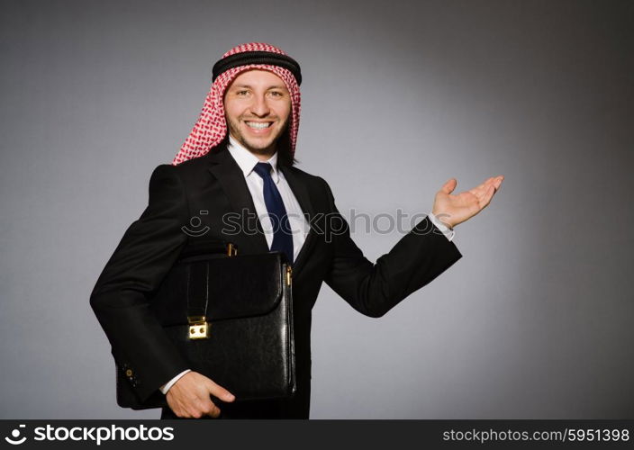 Arab man in diversity concept