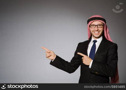 Arab man in diversity concept