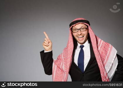 Arab man in diversity concept